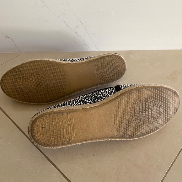 Stuart Weitzman Womens Designer Shoes Rockon Espadrilles Black Studded Size 9M - Picture 5 of 8